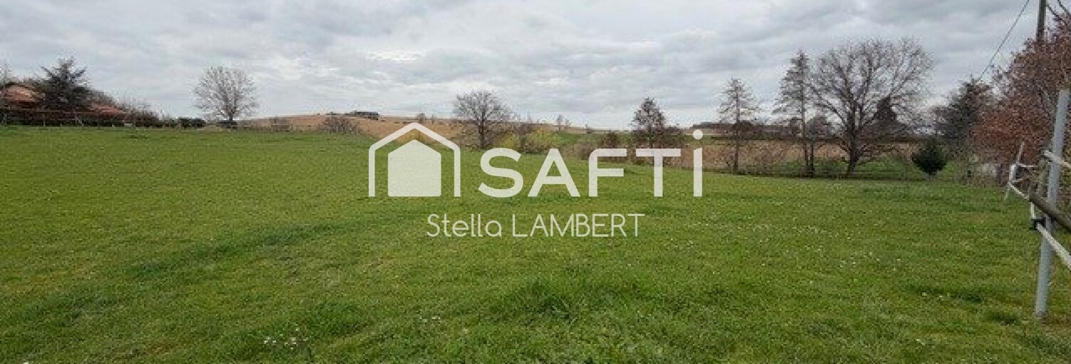 Terrain  1230 m² à vendre à Bondigoux (31340)