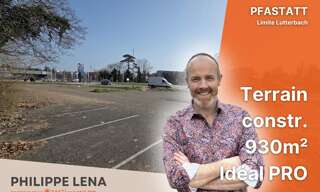 Terrain  930 m² à vendre à Pfastatt (68120)