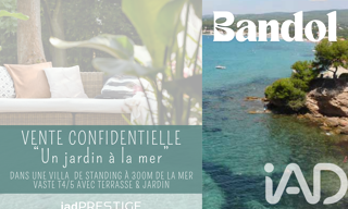 Appartement 5 Pièces 140 m² à vendre à Bandol (83150)