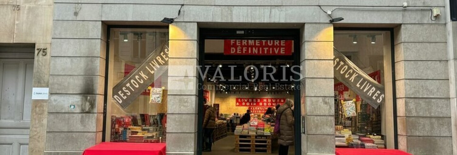 Commerce  516 m² à louer à Lyon 2 (69002)