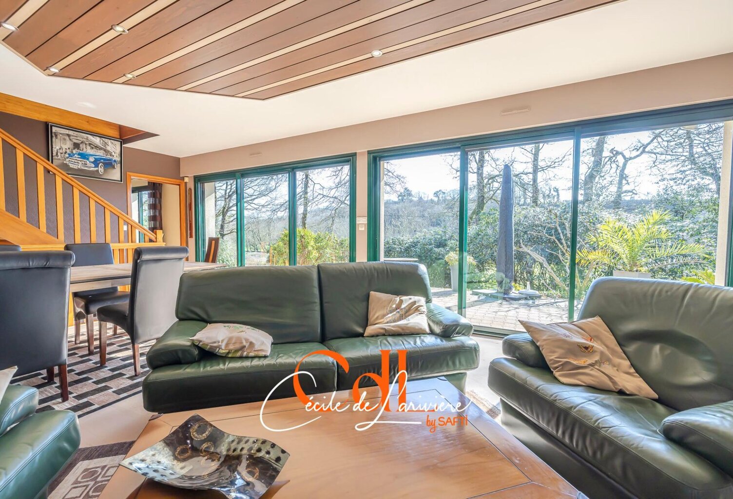 Belle maison d'architecte dans un cadre boisé à Landivisiau — photo 1