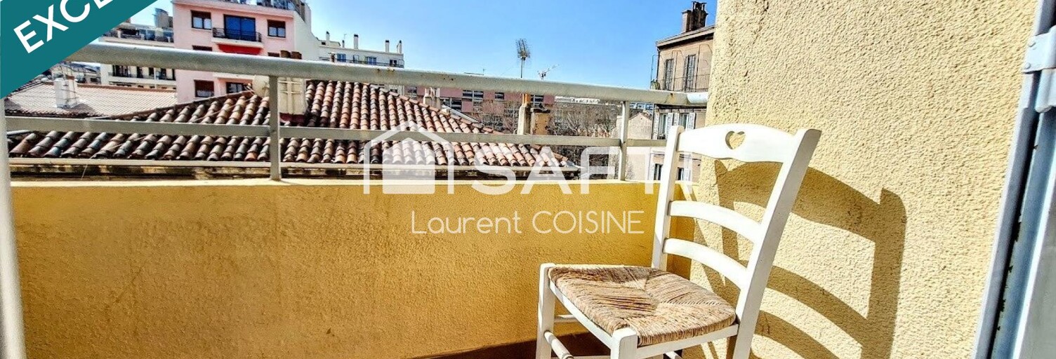 Appartement 3 Pièces 64 m² à vendre à Marseille 3 (13003)