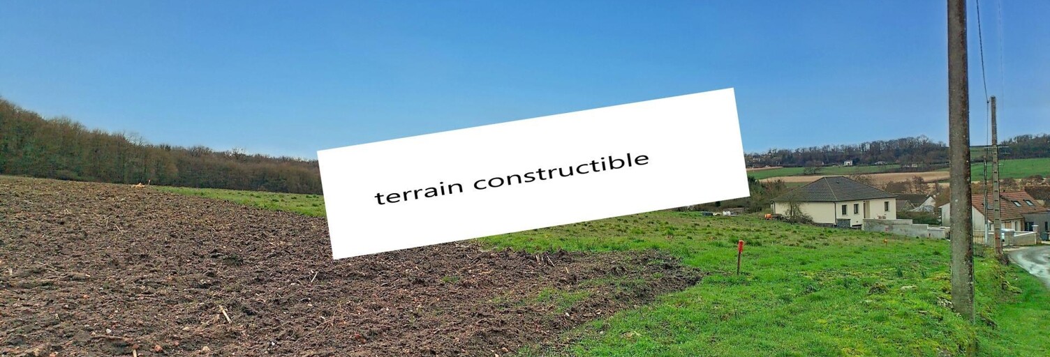 Terrain  1200 m² à vendre à Montmort-Lucy (51270)