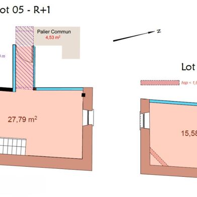 Appartement 2 pièces 126000 €