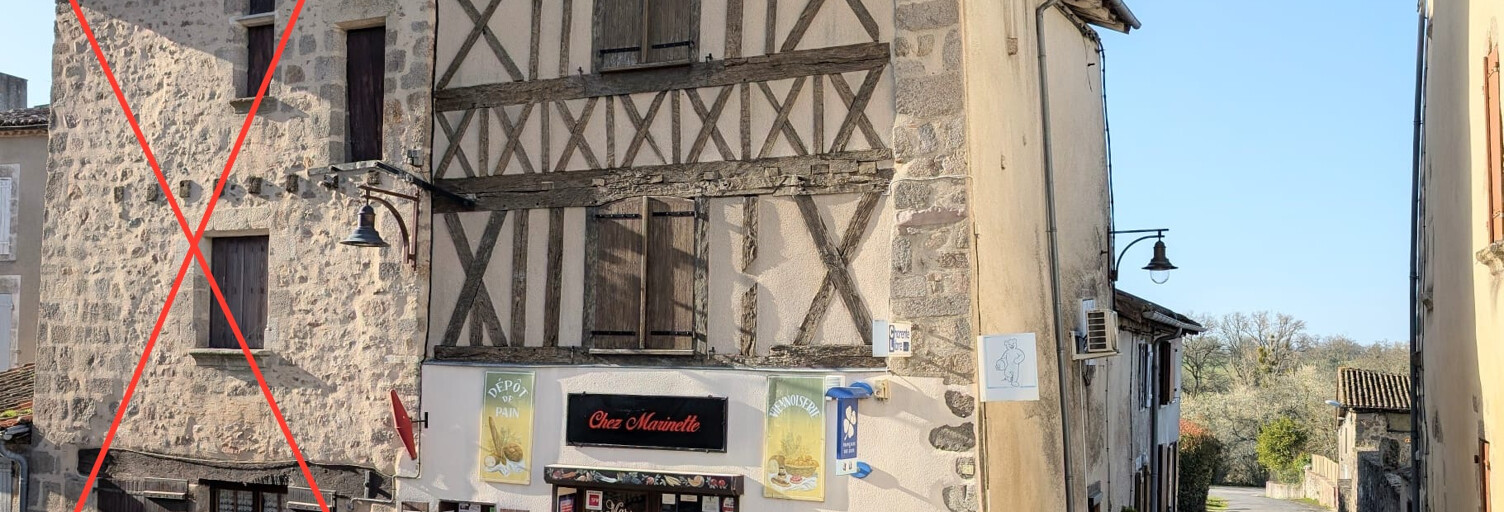 Immeuble  200 m² à vendre à Lesterps (16420)