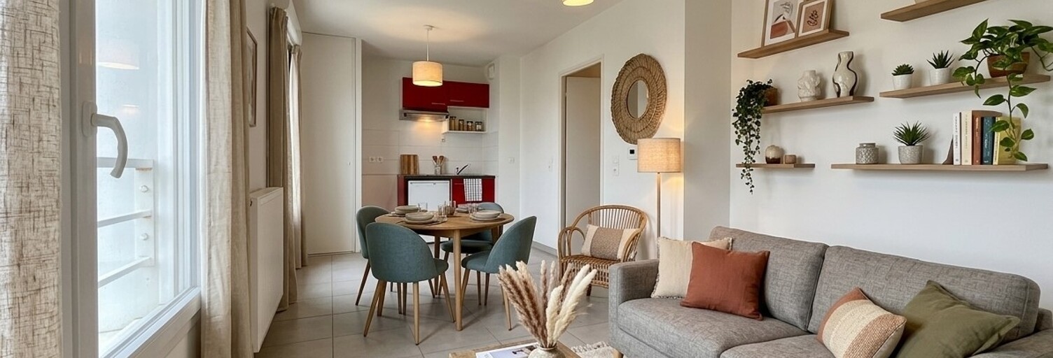 Appartement 2 Pièces 39 m² à vendre à Bègles (33130)