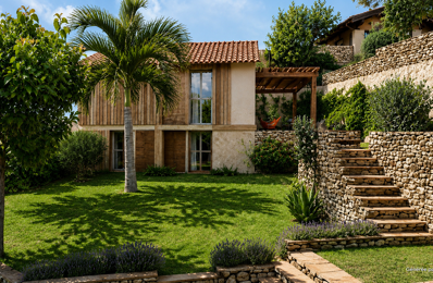 Roquebrune cap martin terrain vendu avec projet de construct — photo du bien