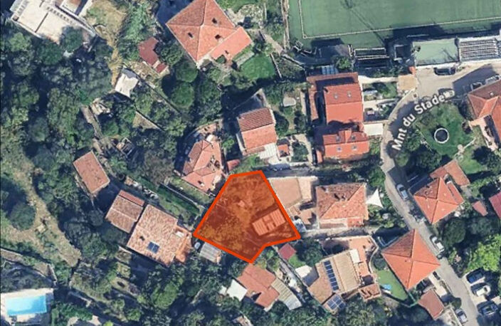 Roquebrune cap martin terrain vendu avec projet de construct — photo 5