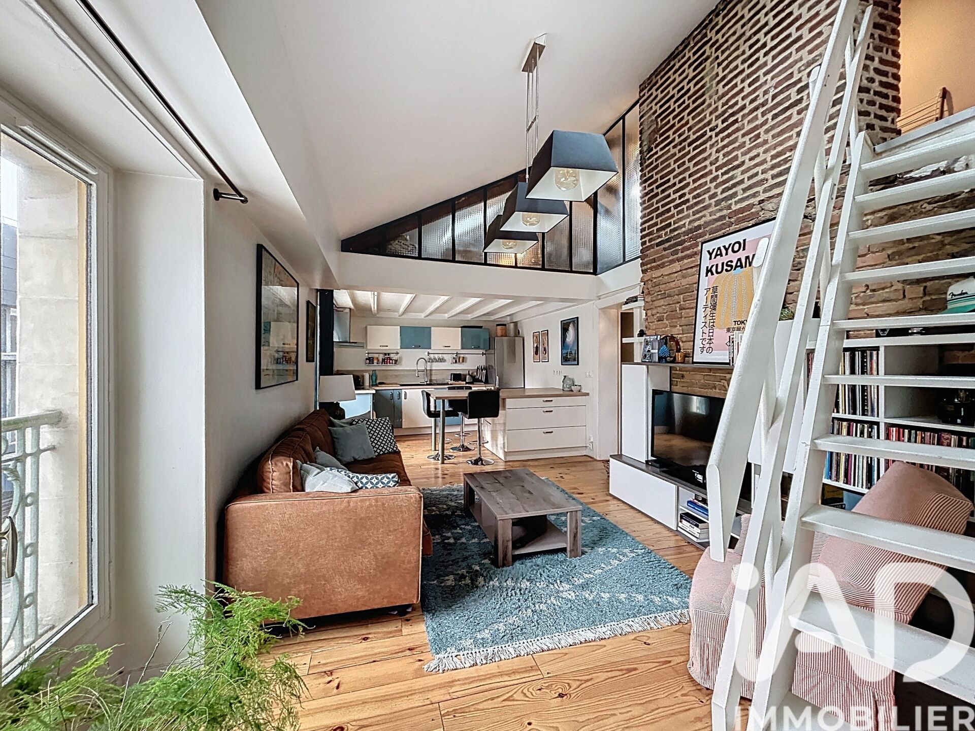 Rennes - 85m² - 3p. - 2ch.