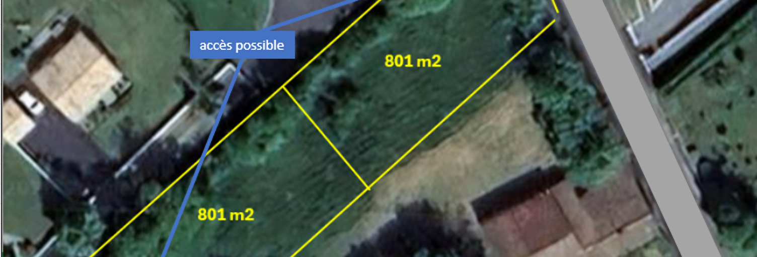 Terrain  801 m² à vendre à François (79260)