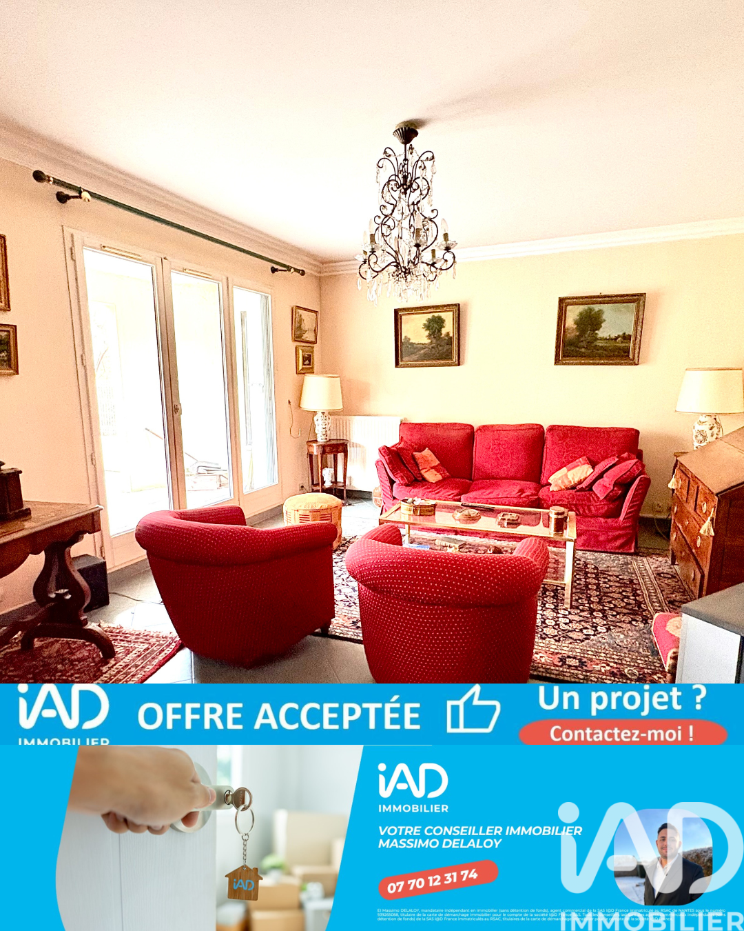 Rennes - 97m² - 5p. - 3ch.