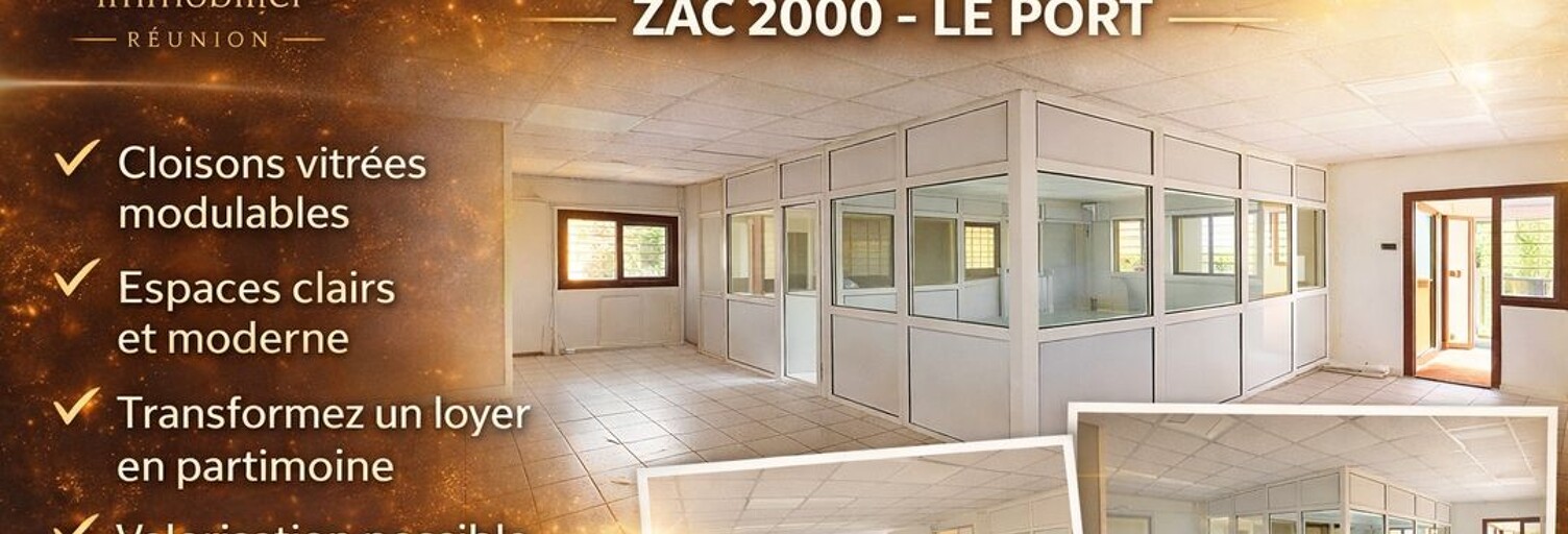 Bureau 3 Pièces 98 m² à vendre à Le Port (97420)