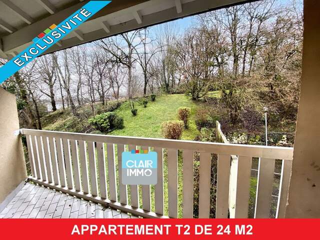 Appartement T2 meublé 24 m²  Terrasse Sud-Ouest  Vue Forêt — photo du bien