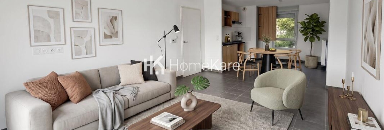 Appartement 3 Pièces 63 m² à vendre à Toulouse (31100)