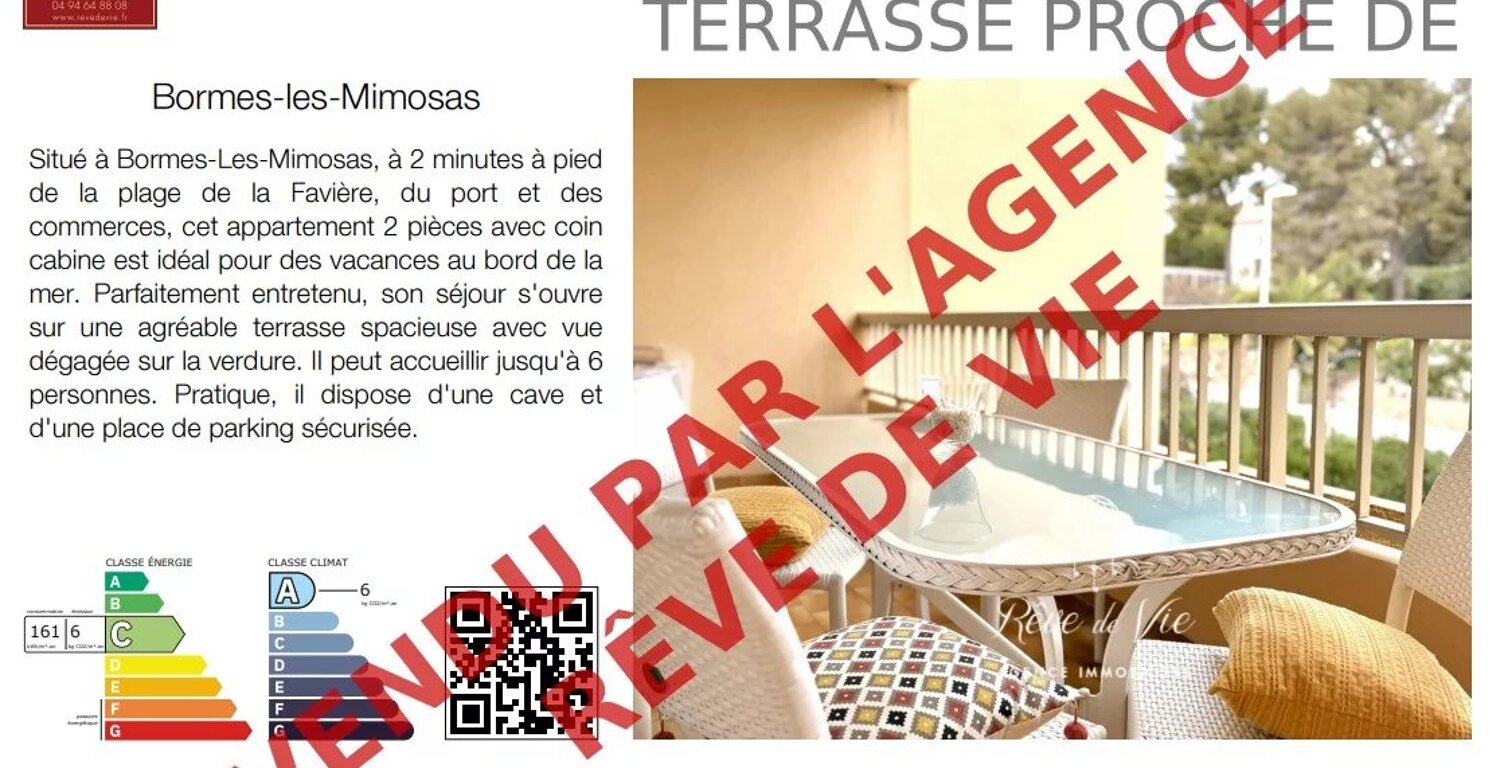JOLI 2 PIÈCES AVEC TERRASSE PROCHE DE LA PLAGE — photo 1