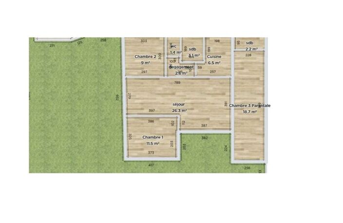SAINTE CLOTILDE (97490) Maison (à rénover) T4 de 82 m² sur parcelle 263 m² — photo 2