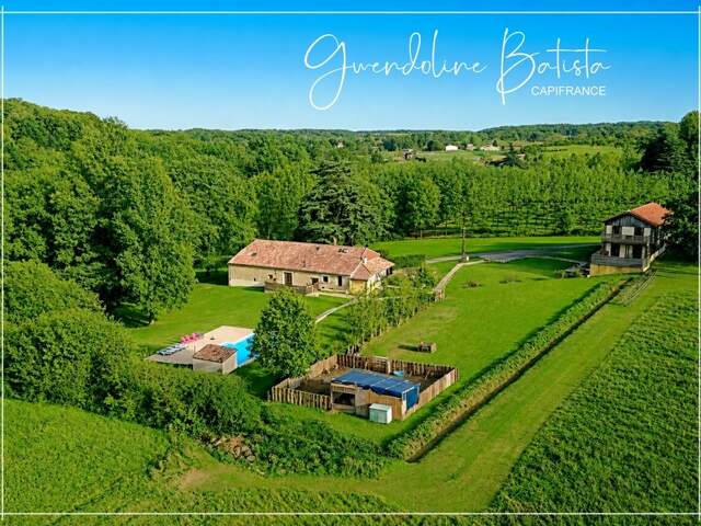 Superbe propriété composée d'une Maison Principale et de 3 Gîtes - Terrain 1,9 Ha avec Piscine — photo du bien
