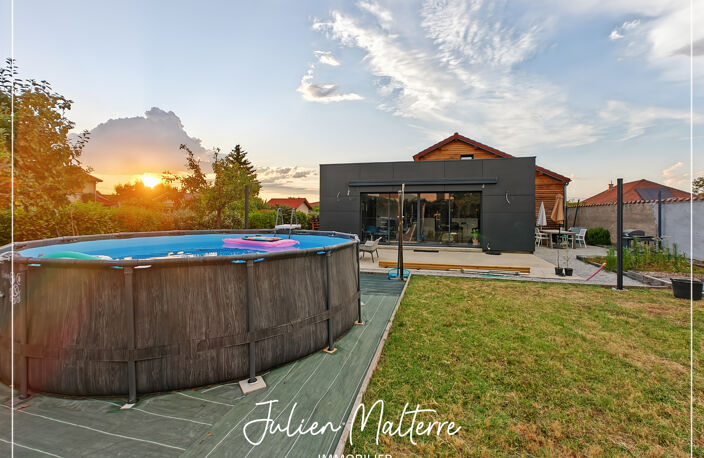 St-Just-St-Rambert, maison d'architecte 147 m², 4 chambres, garage double sur terrain de 985 m² — photo 3