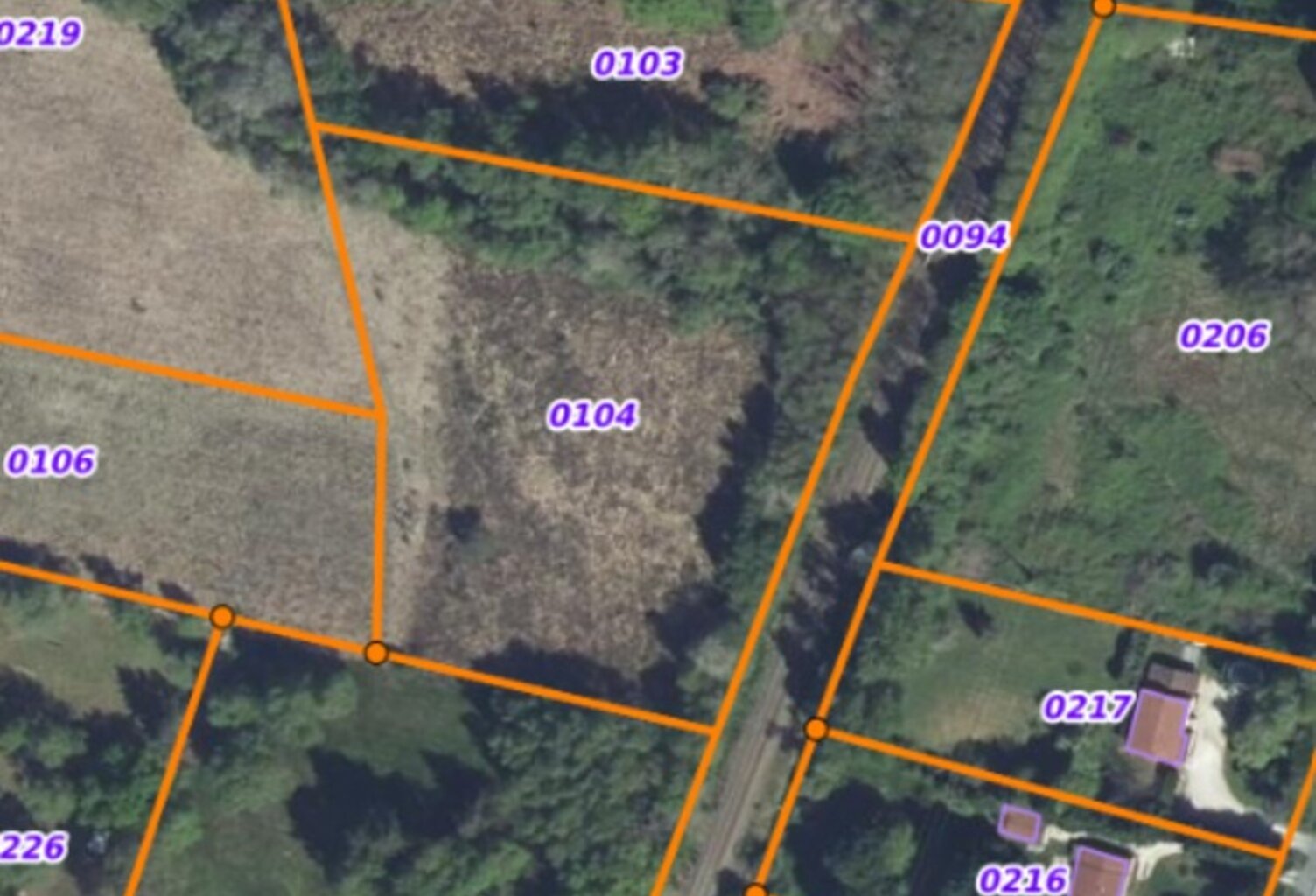 Terrain à vendre de 8 172,00 m² CHALAIS (24) — photo 1