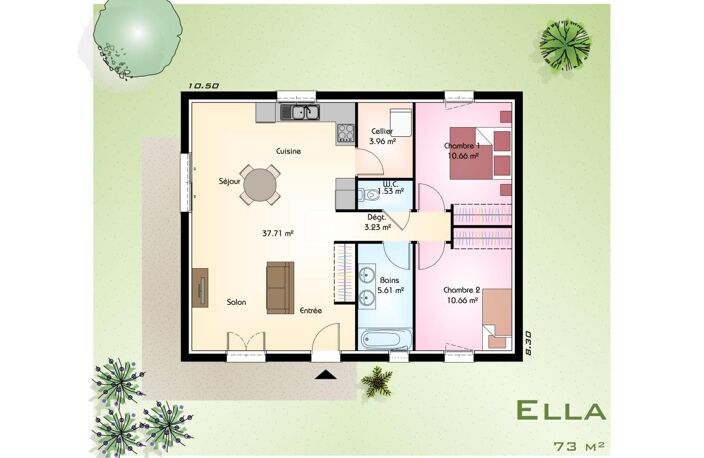Projet maison + terrain Le Creusot — photo 3