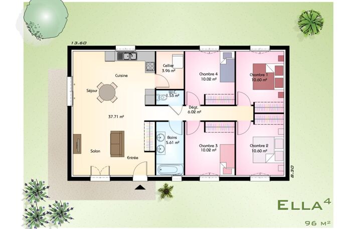 Projet maison + terrain Le Creusot — photo 4