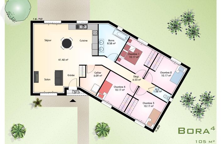 Projet maison + terrain Chenôves — photo 4