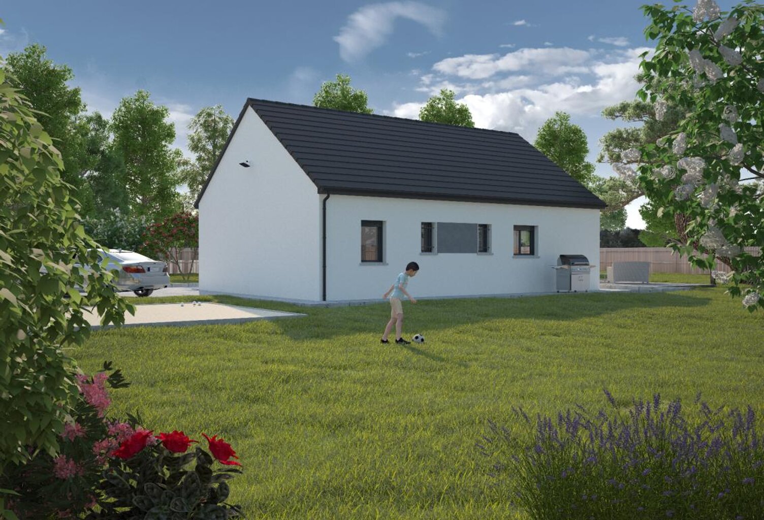 Projet maison + terrain Mancey — photo 1