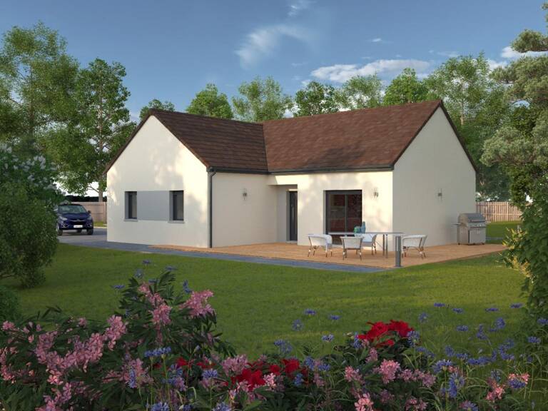 Projet maison + terrain Allériot — photo 1