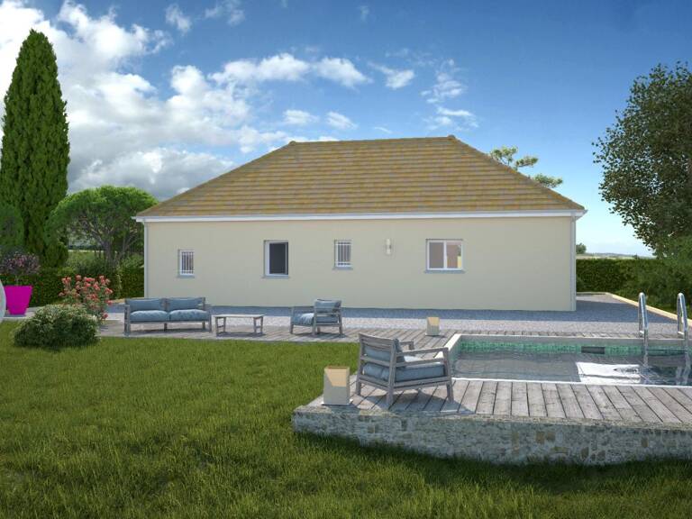 Projet maison + terrain Gergy — photo 1