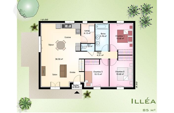 Projet maison + terrain St Maurice De Satonnay — photo 3