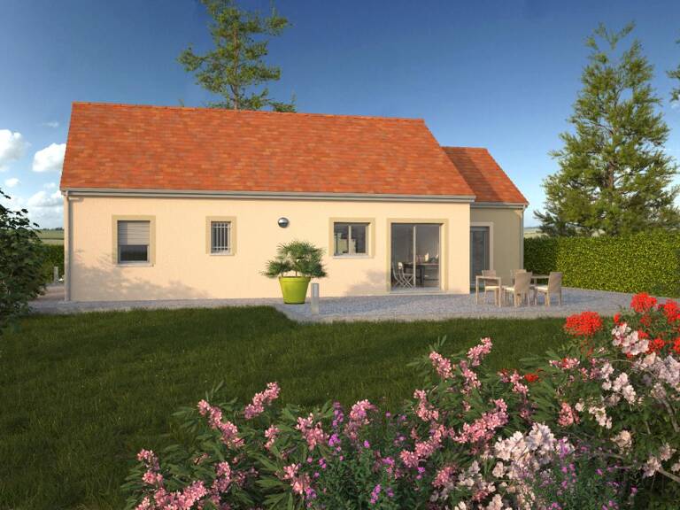 Projet maison + terrain Allériot — photo 1