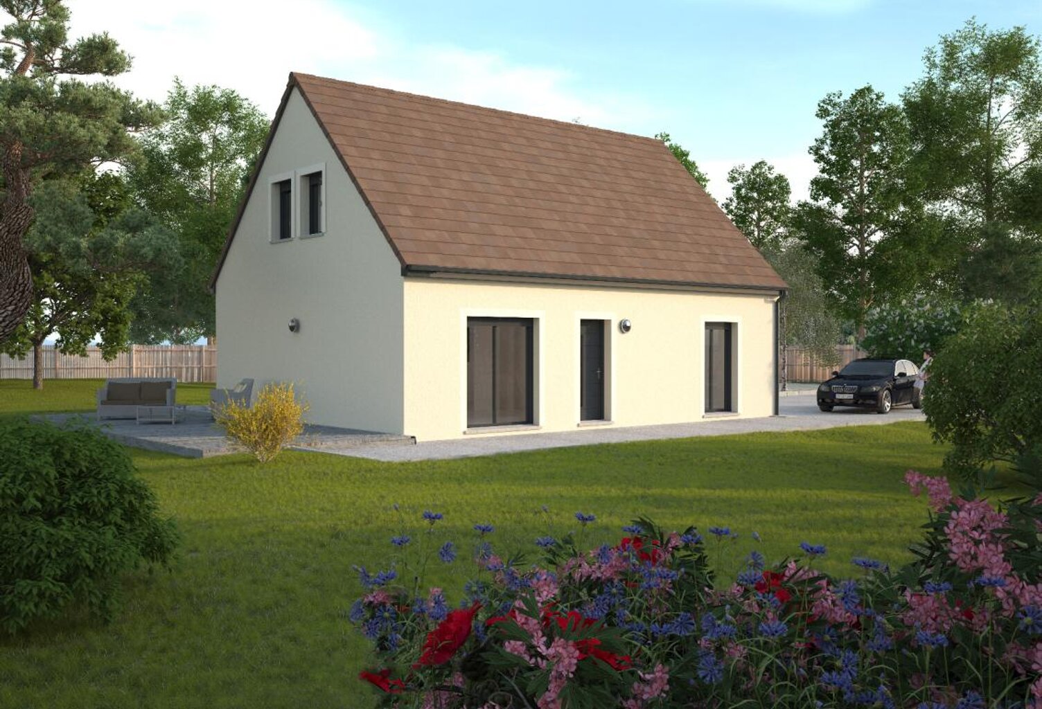 Projet maison + terrain Prissé — photo 1