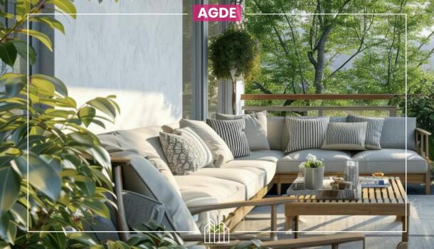 Appartement 3 pièces  à vendre Agde 34300