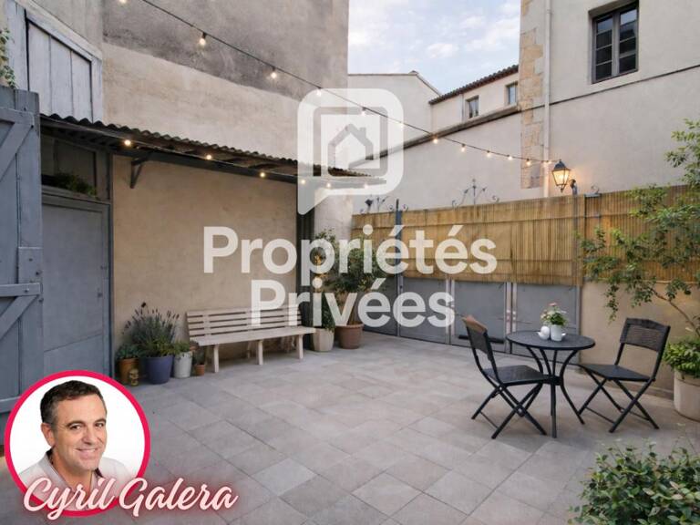 Narbonne Centre : Maison de Caractère de 171 m²  - T8  -  R+2 - avec Cour-Parking et Toit-Terrasse — photo 1