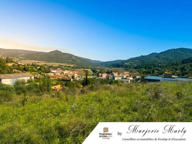 Vente Terrain  2463 m2 11360 VILLENEUVE LES CORBIERES 99 990 HAI — photo du bien