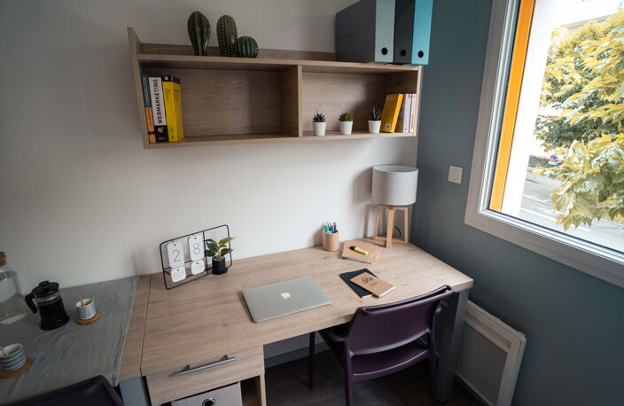 RENNES/ CAMPUS UNIVERSITAIRE BEAULIEU - studio meublé 18.11 m²  - spécial investisseur — photo 4