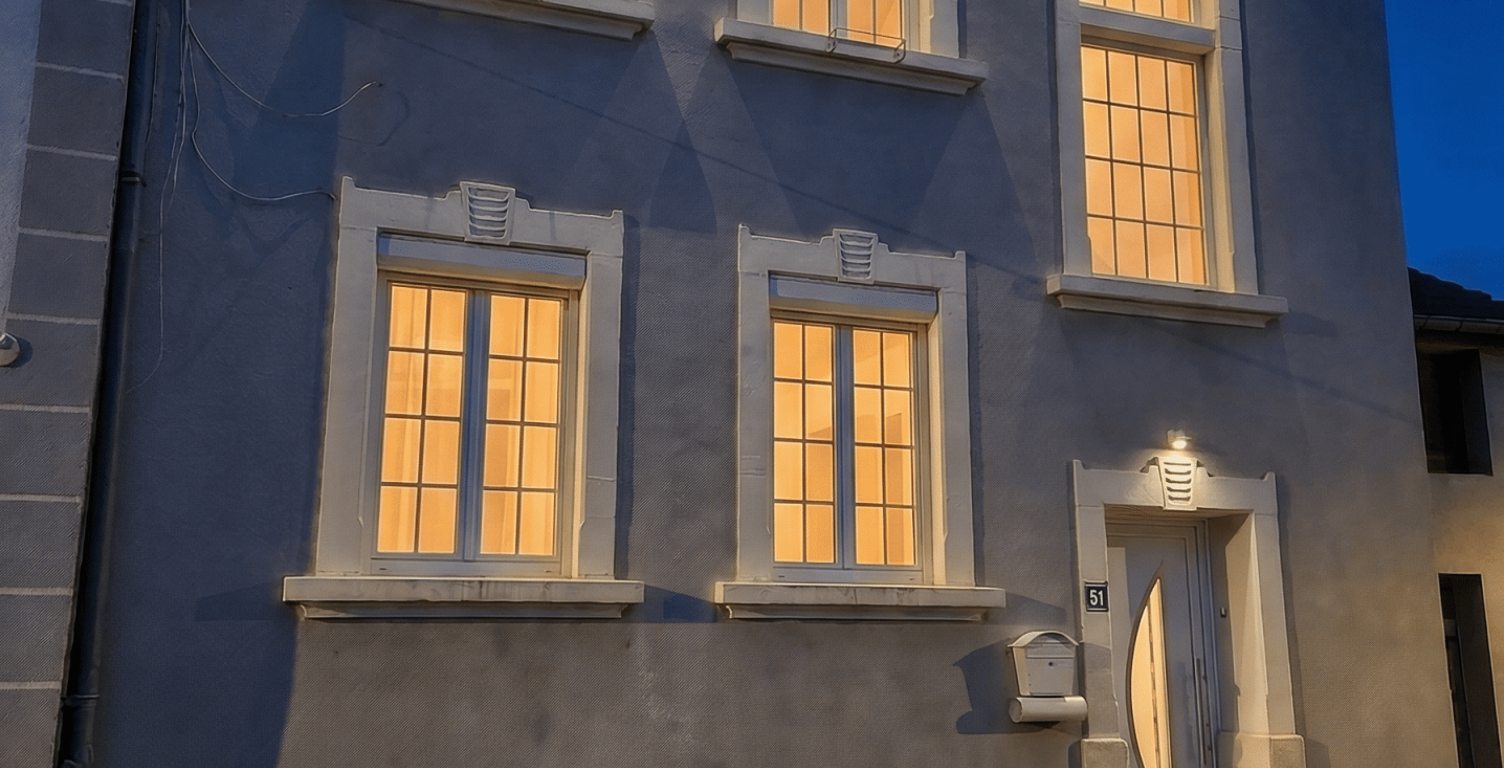 Freyming-Merlebach   Grande maison de ville 168 m2 habitable — photo 1