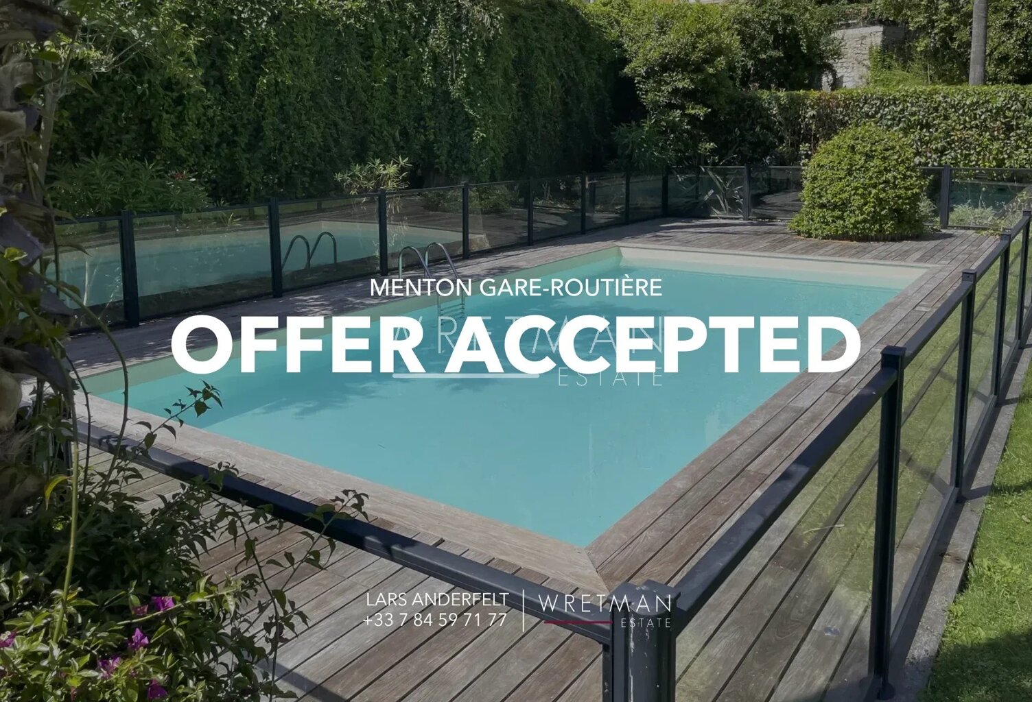 Joli 2 pièces dans résidence avec piscine - Menton Gare Routière — photo 1