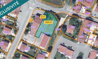 Terrain  1000 m² à vendre à Tullins (38210)