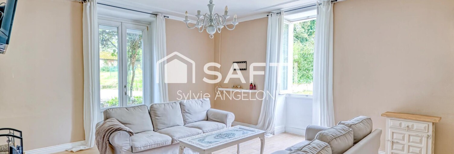 Maison 6 Pièces 195 m² à vendre à La Bâtie-Montgascon (38110)