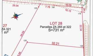 Terrain  731 m² à vendre à Fendeille (11400)