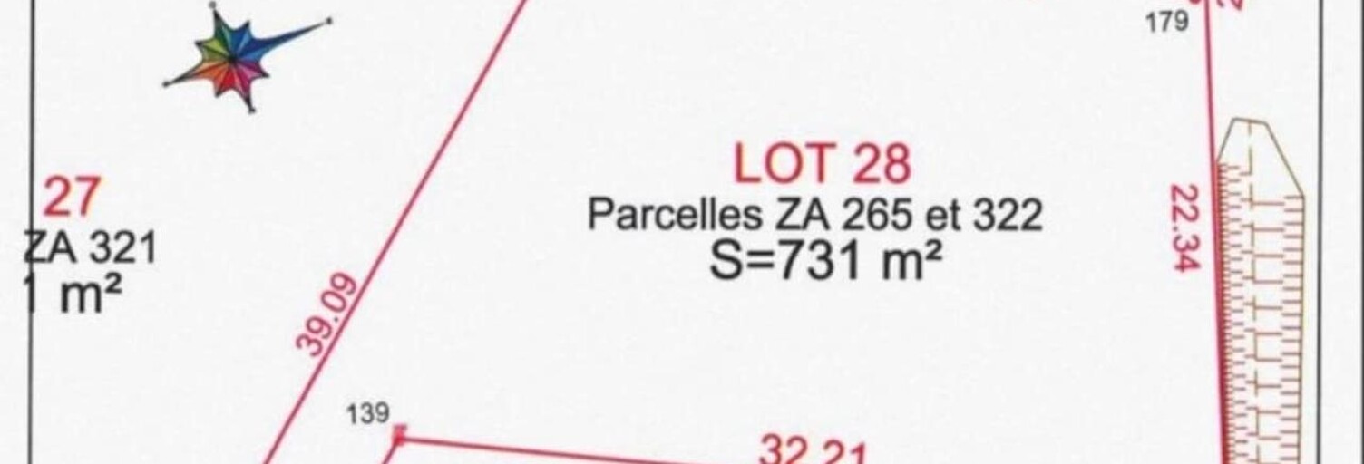Terrain  762 m² à vendre à Fendeille (11400)