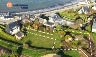 Terrain  900 m² à vendre à Trédrez-Locquémeau (22300)