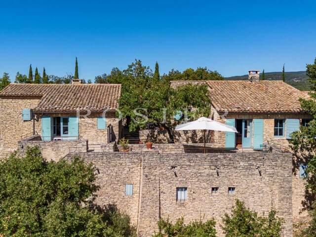 Gordes - Belle propriété avec vues panoramiques — photo du bien