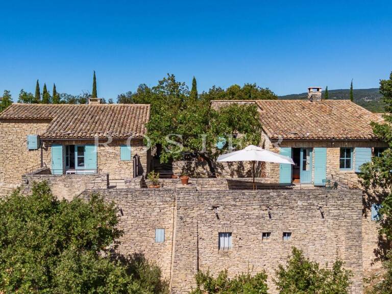 Gordes - Belle propriété avec vues panoramiques — photo 1