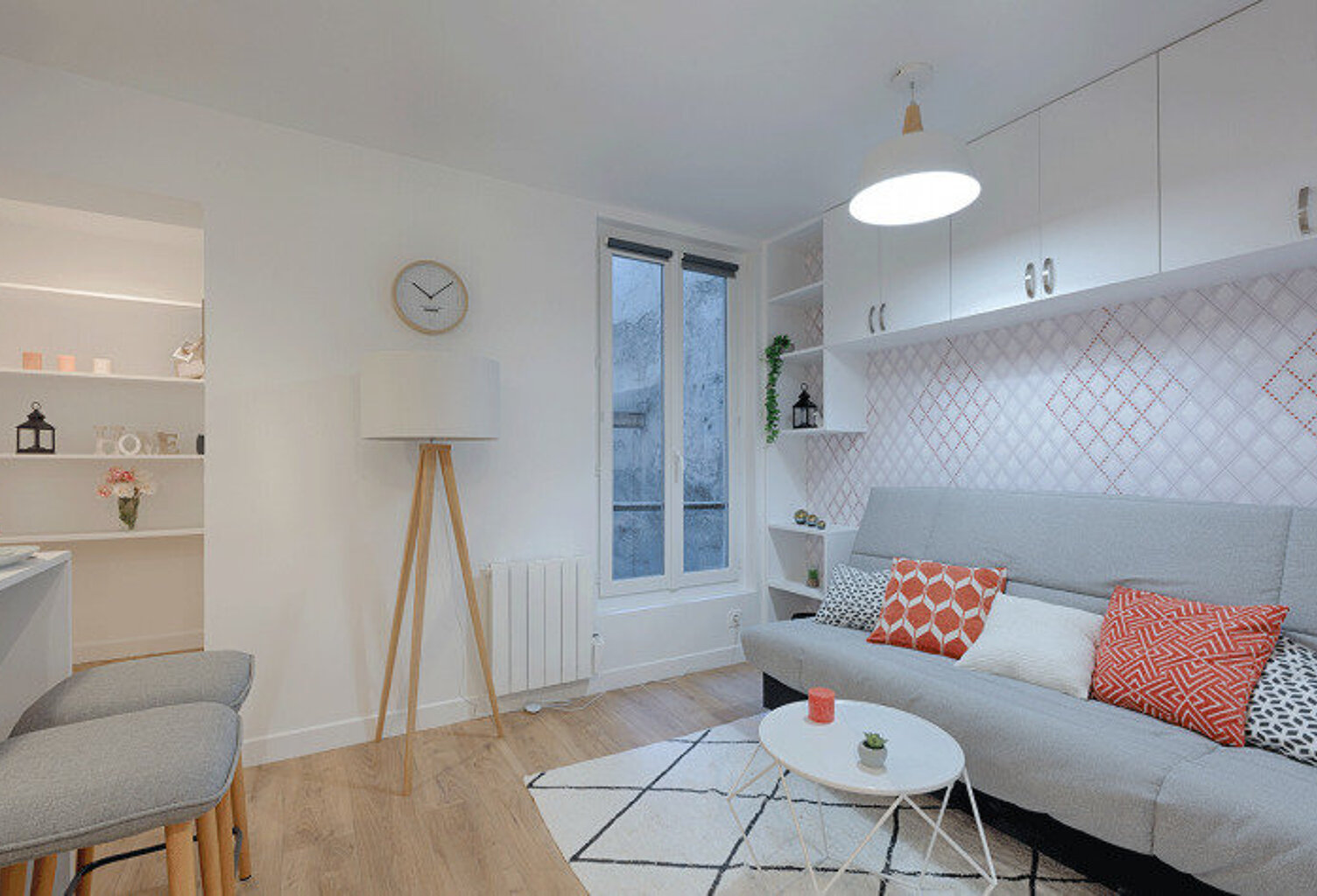 Studio meublé lumineux Paris 18 — photo 1