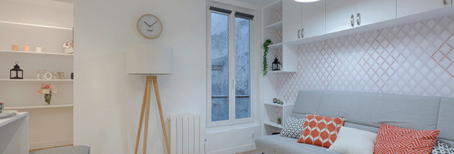 Appartement 1 Pièce 19 m² à louer à Paris 18 (75018)