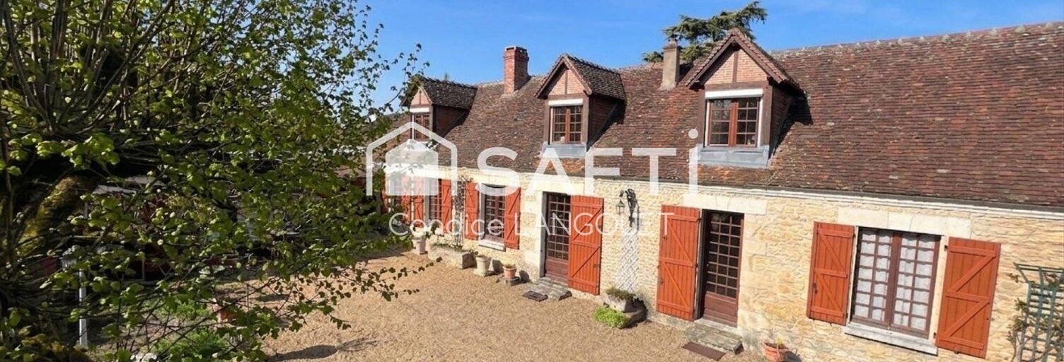 Maison 6 Pièces 159 m² à vendre à Saint-Georges-sur-Cher (41400)