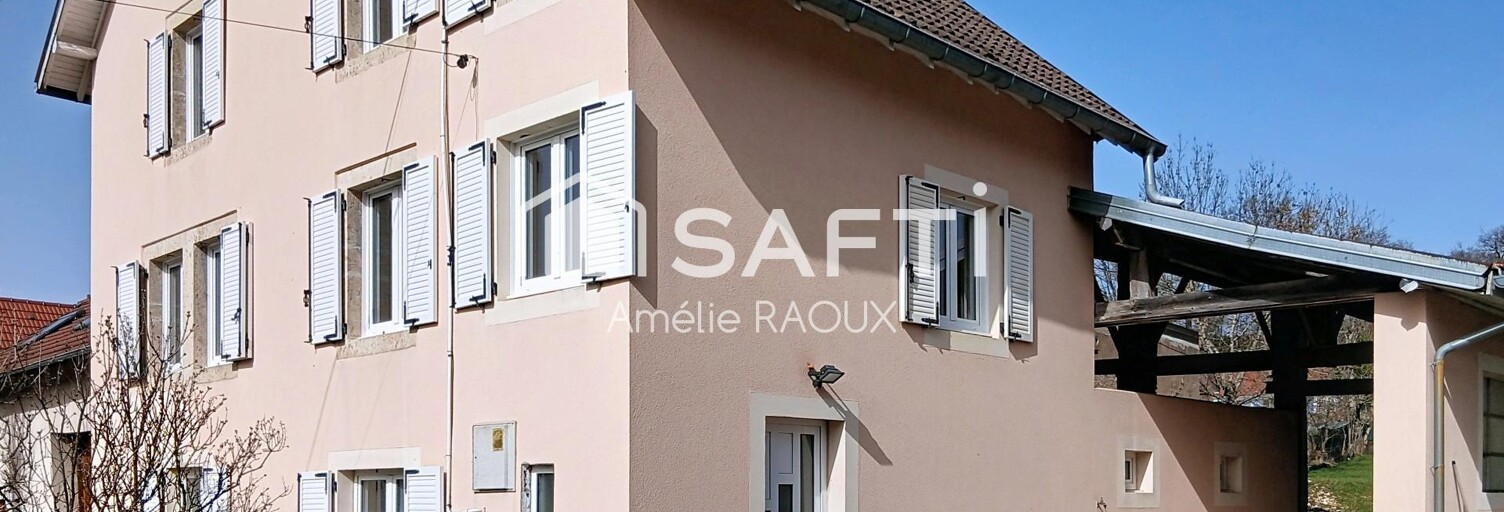 Maison 5 Pièces 127 m² à vendre à Villars-lès-Blamont (25310)