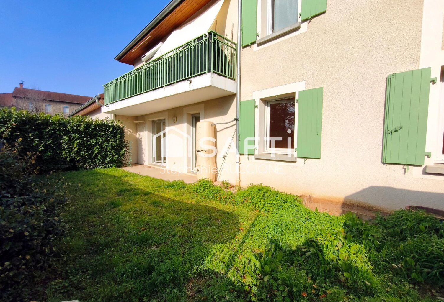 Appartement T3, garage, cave, place de parking, jardinet — photo 1